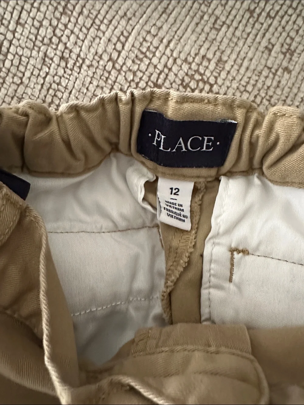Boy’s School Uniform Khaki Casual Trousers